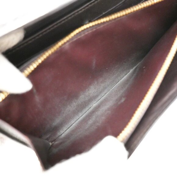 LOUIS VUITTON Portefeuille Sarah Long Bifold Wallet Vernis - Picture 9 of 15